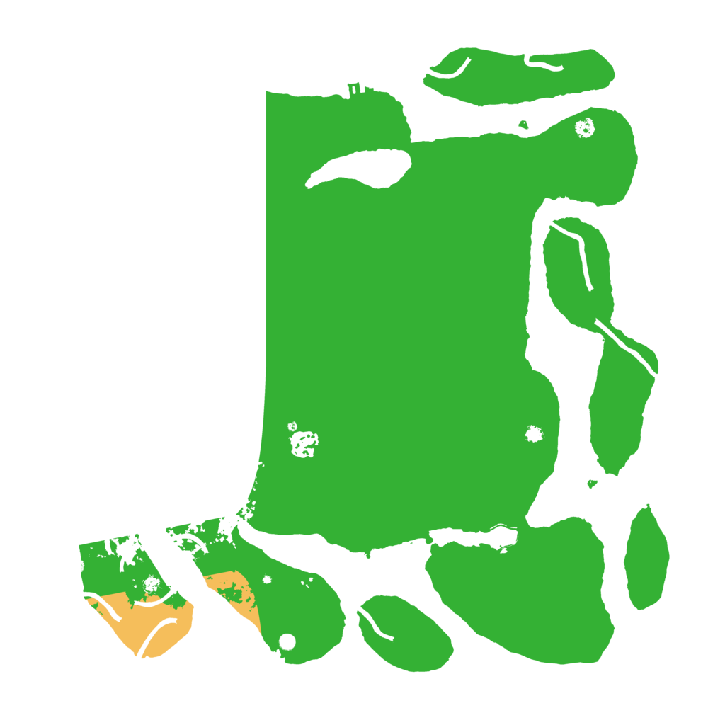 Biome Rust Map: Procedural Map, Size: 3850, Seed: 1586023593