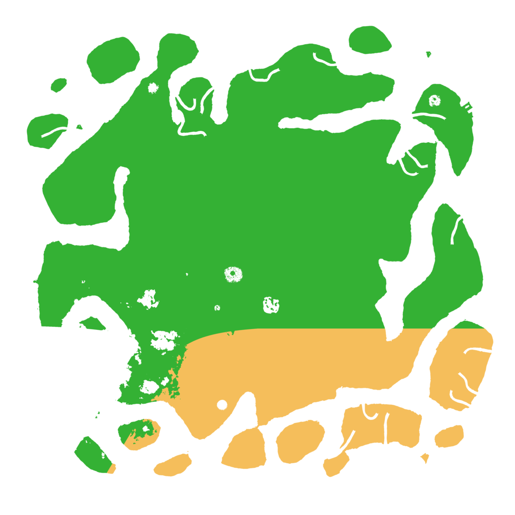 Biome Rust Map: Procedural Map, Size: 4500, Seed: 1947406945