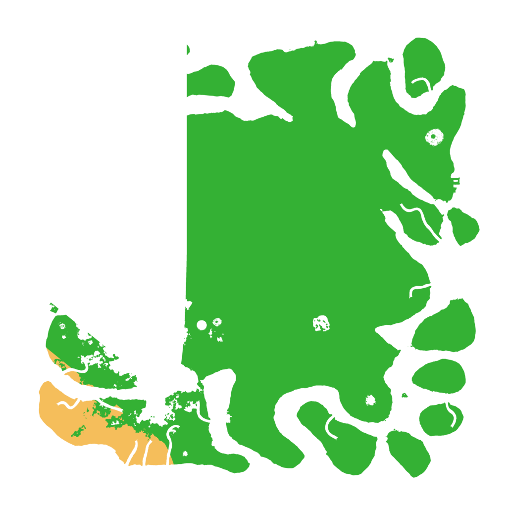 Biome Rust Map: Procedural Map, Size: 4500, Seed: 764704