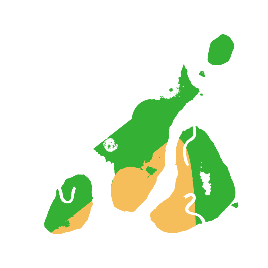 Biome Rust Map: Procedural Map, Size: 2120, Seed: 980754234