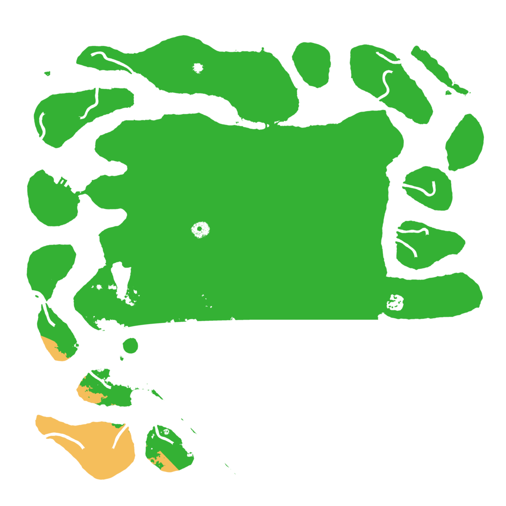 Biome Rust Map: Procedural Map, Size: 4500, Seed: 5482130