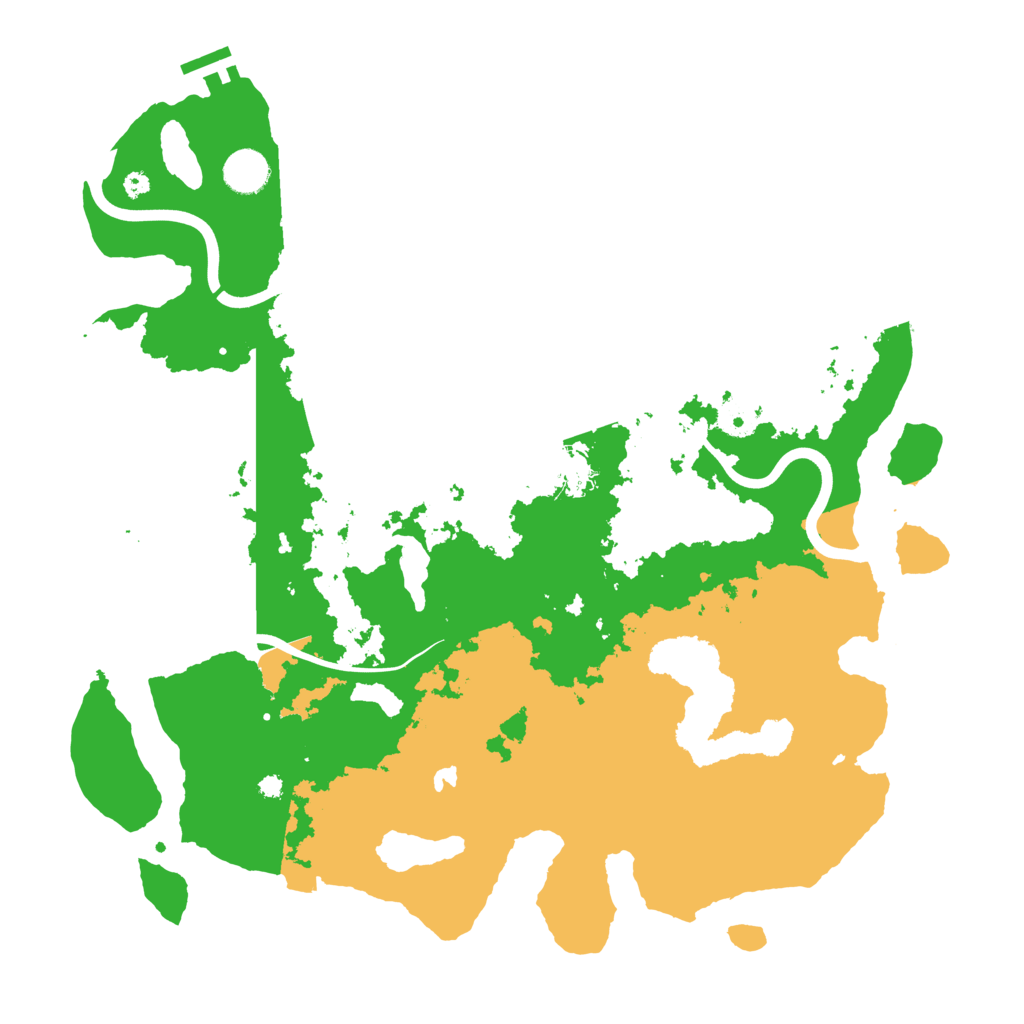 Biome Rust Map: Procedural Map, Size: 4000, Seed: 1725091545