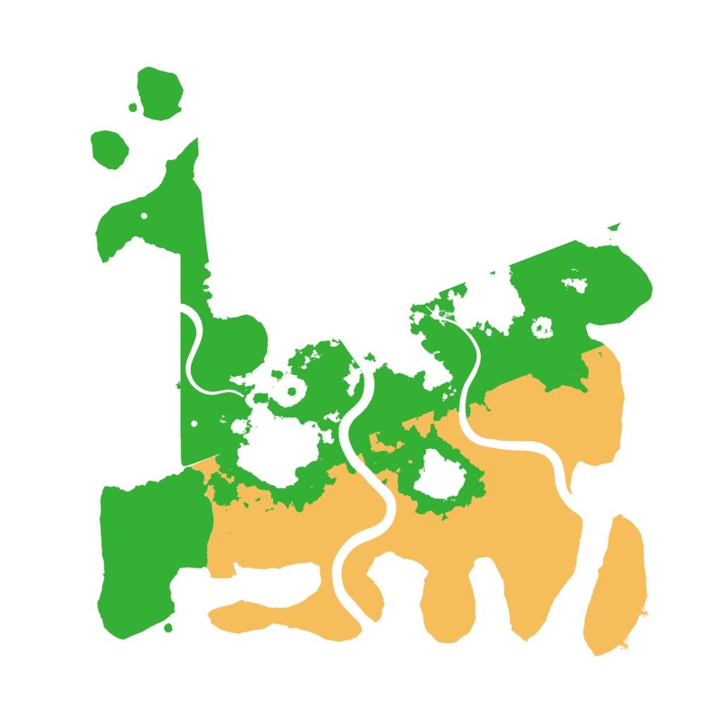Biome Rust Map: Procedural Map, Size: 3314, Seed: 32813842