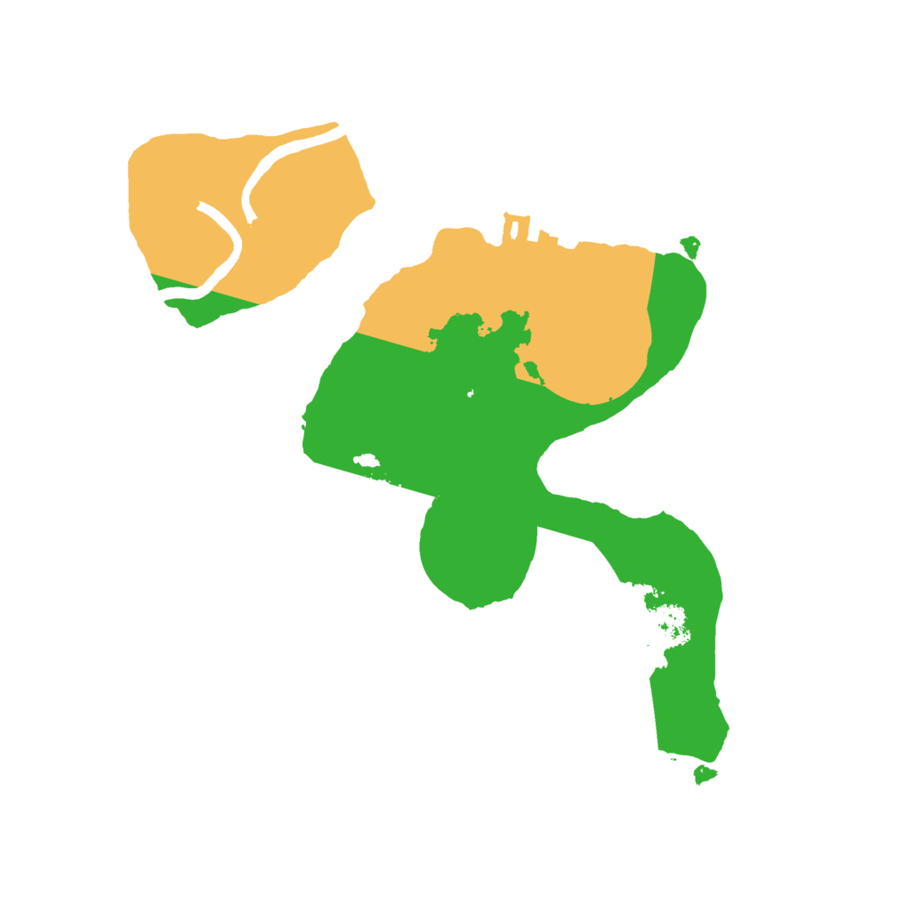 Biome Rust Map: Procedural Map, Size: 2125, Seed: 2147483647