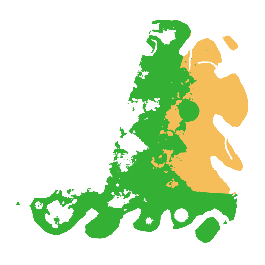 Biome Rust Map: Procedural Map, Size: 3425, Seed: 62804988