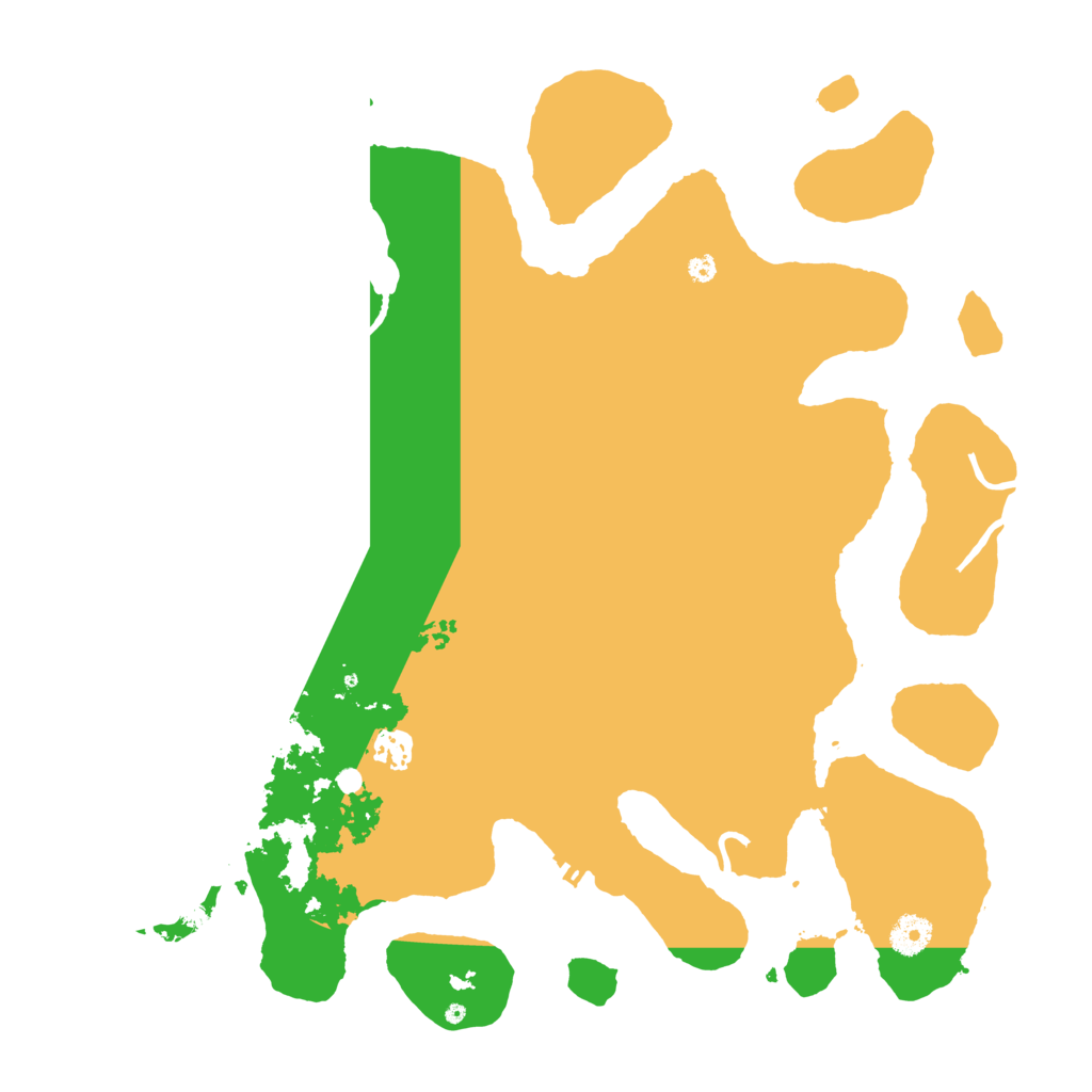 Biome Rust Map: Procedural Map, Size: 4000, Seed: 244861879