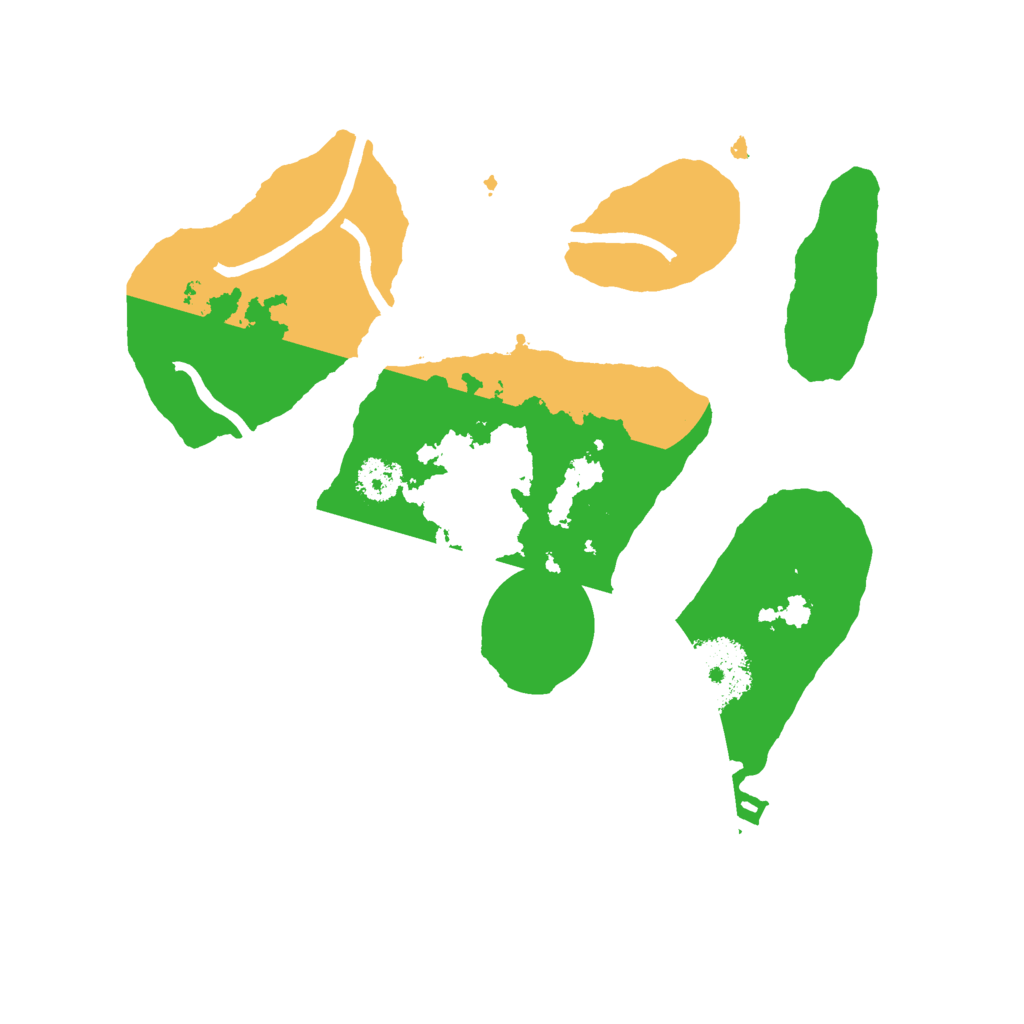 Biome Rust Map: Procedural Map, Size: 2421, Seed: 2147483647