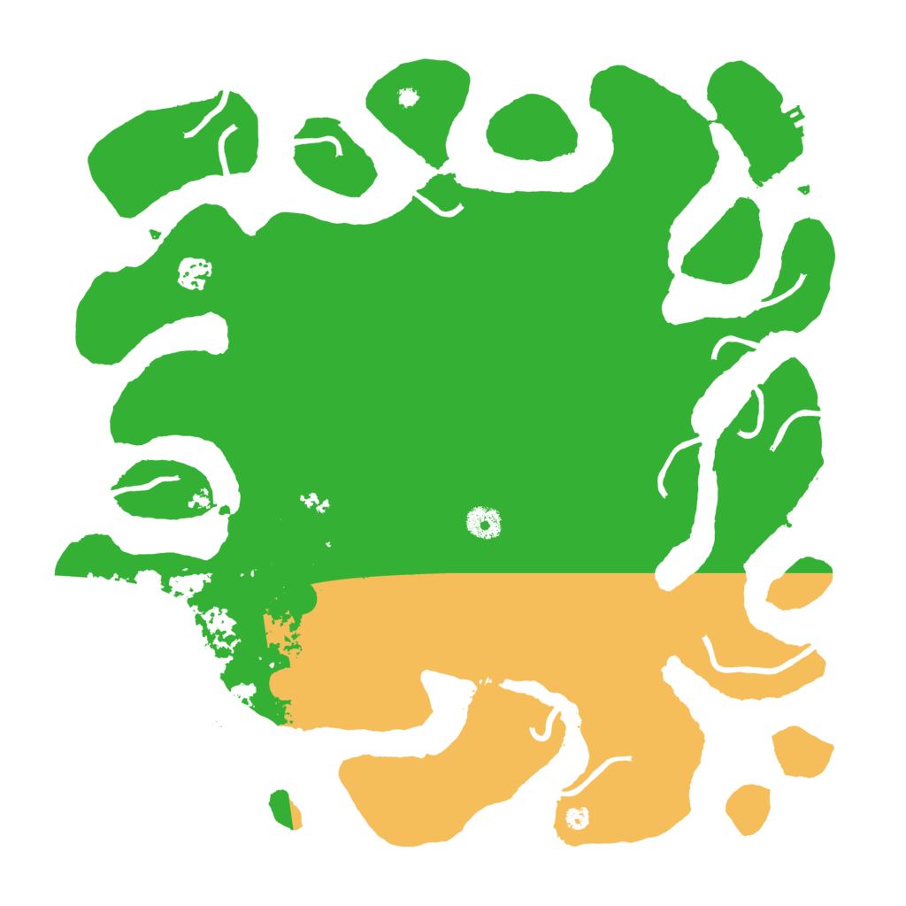 Biome Rust Map: Procedural Map, Size: 4000, Seed: 1784081432