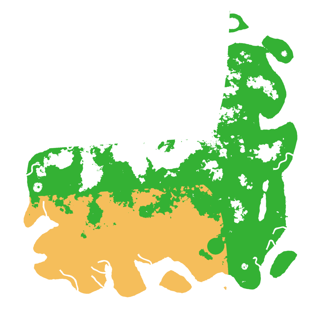 Biome Rust Map: Procedural Map, Size: 5000, Seed: 756935169