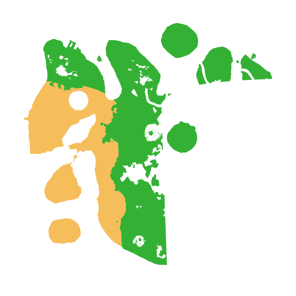 Biome Rust Map: Procedural Map, Size: 2700, Seed: 65683