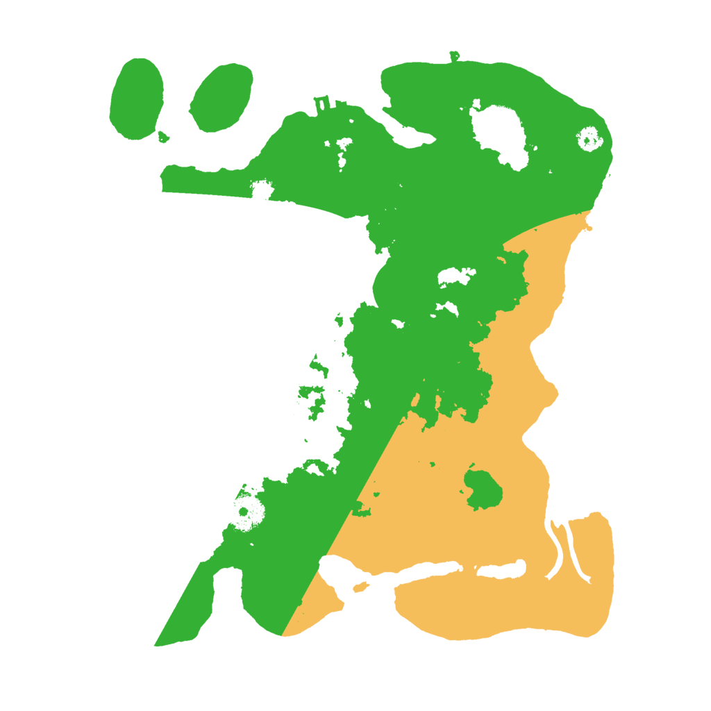 Biome Rust Map: Procedural Map, Size: 3000, Seed: 1233456789