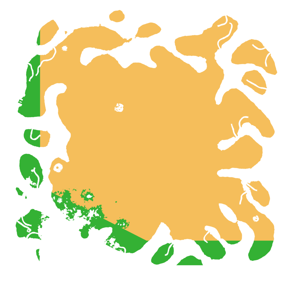 Biome Rust Map: Procedural Map, Size: 5000, Seed: 1554834025