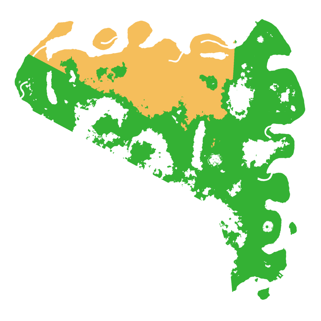 Biome Rust Map: Procedural Map, Size: 4500, Seed: 715211794