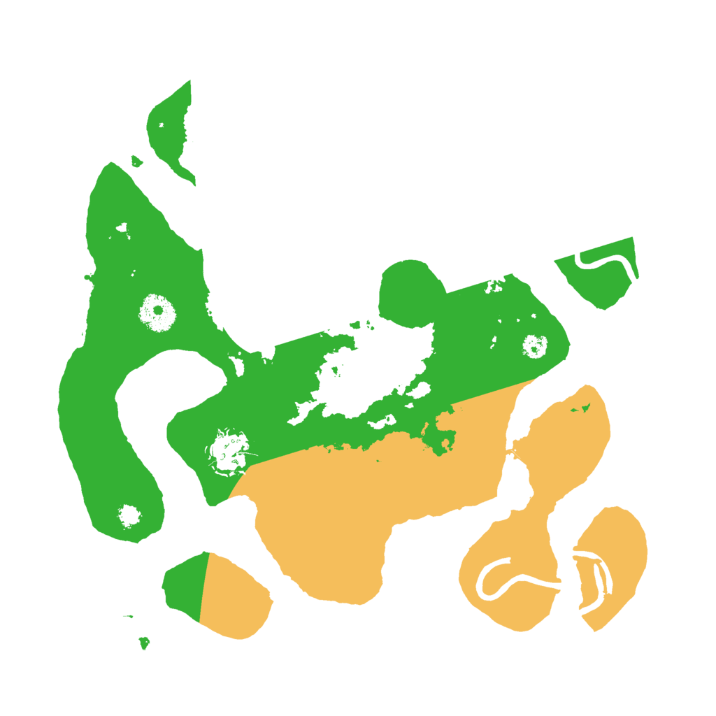 Biome Rust Map: Procedural Map, Size: 3000, Seed: 1044604573