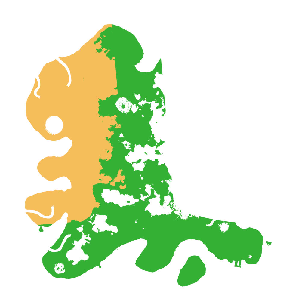 Biome Rust Map: Procedural Map, Size: 3000, Seed: 2123127