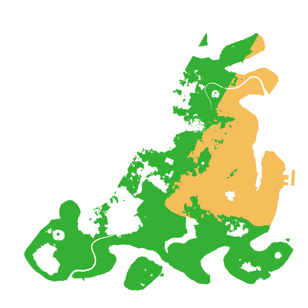 Biome Rust Map: Procedural Map, Size: 4000, Seed: 1495070931
