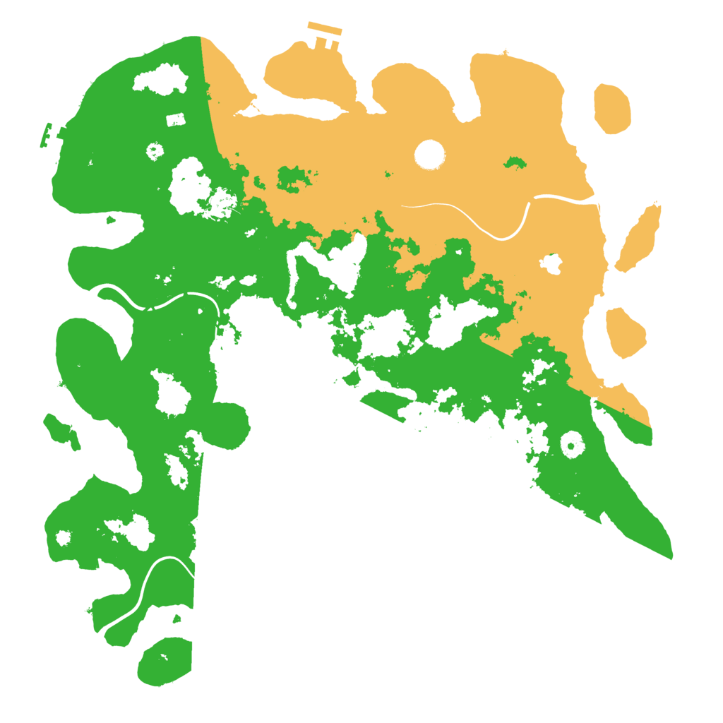 Biome Rust Map: Procedural Map, Size: 4250, Seed: 1554834025