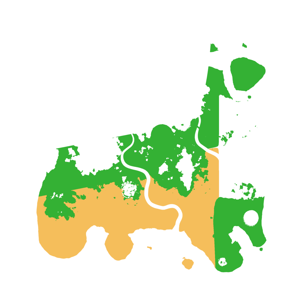 Biome Rust Map: Procedural Map, Size: 3500, Seed: 28102021