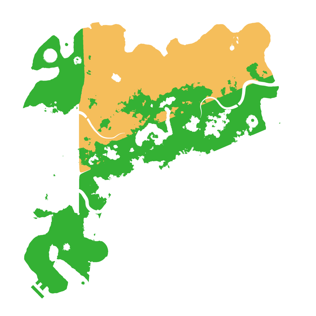 Biome Rust Map: Procedural Map, Size: 4000, Seed: 758