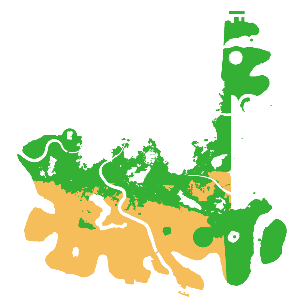 Biome Rust Map: Procedural Map, Size: 4000, Seed: 892