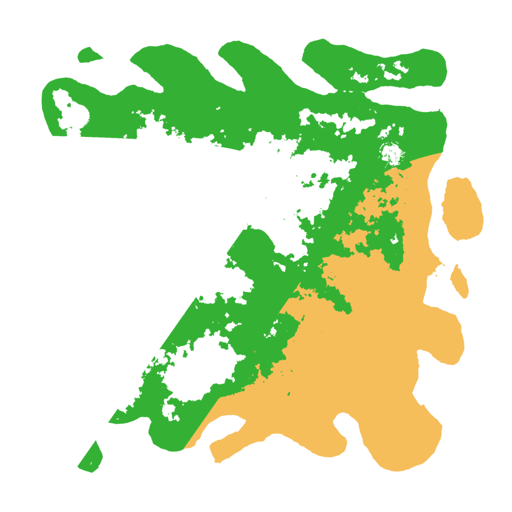 Biome Rust Map: Barren, Size: 4000, Seed: 2028