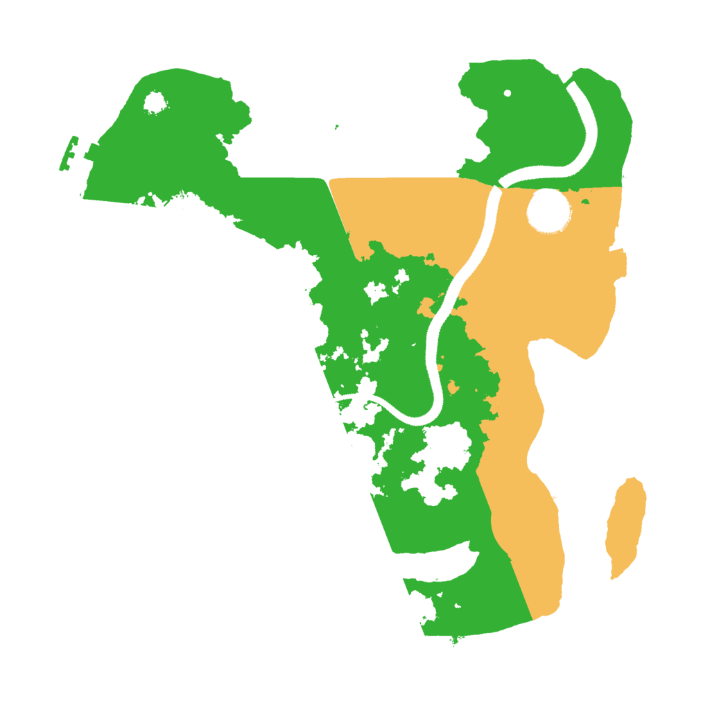 Biome Rust Map: Procedural Map, Size: 2900, Seed: 3082