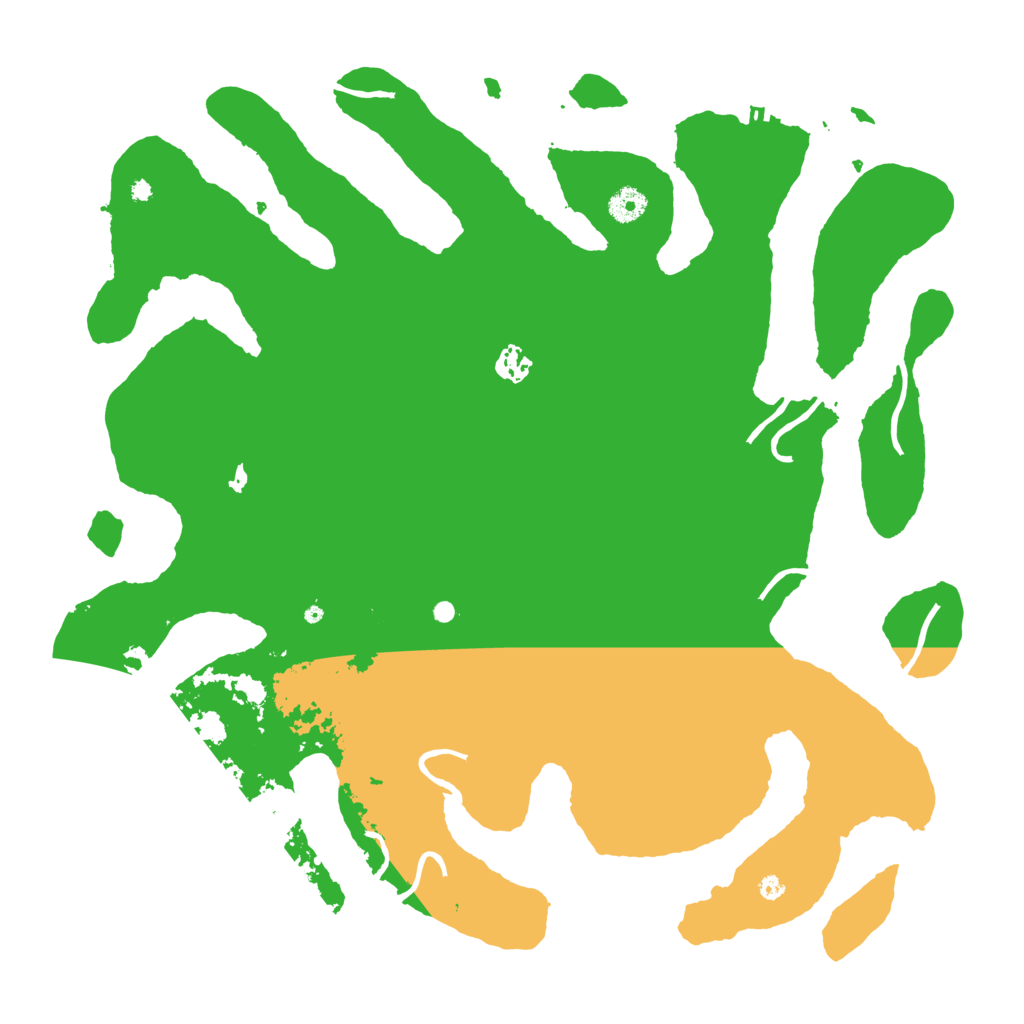 Biome Rust Map: Procedural Map, Size: 4250, Seed: 230928587