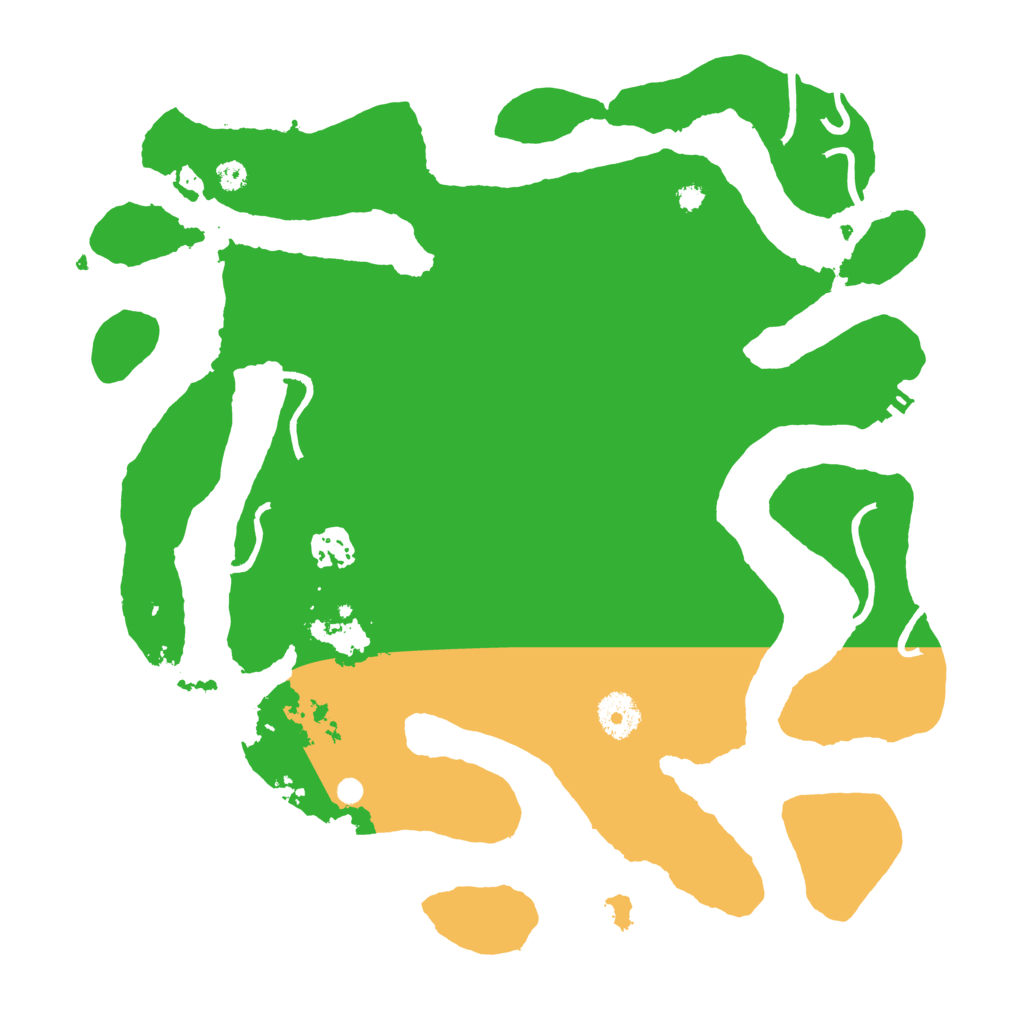 Biome Rust Map: Procedural Map, Size: 3550, Seed: 465884