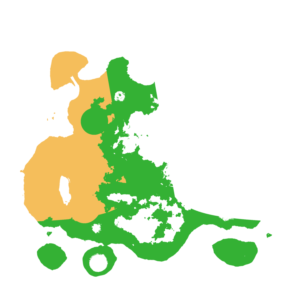 Biome Rust Map: Procedural Map, Size: 3000, Seed: 656276