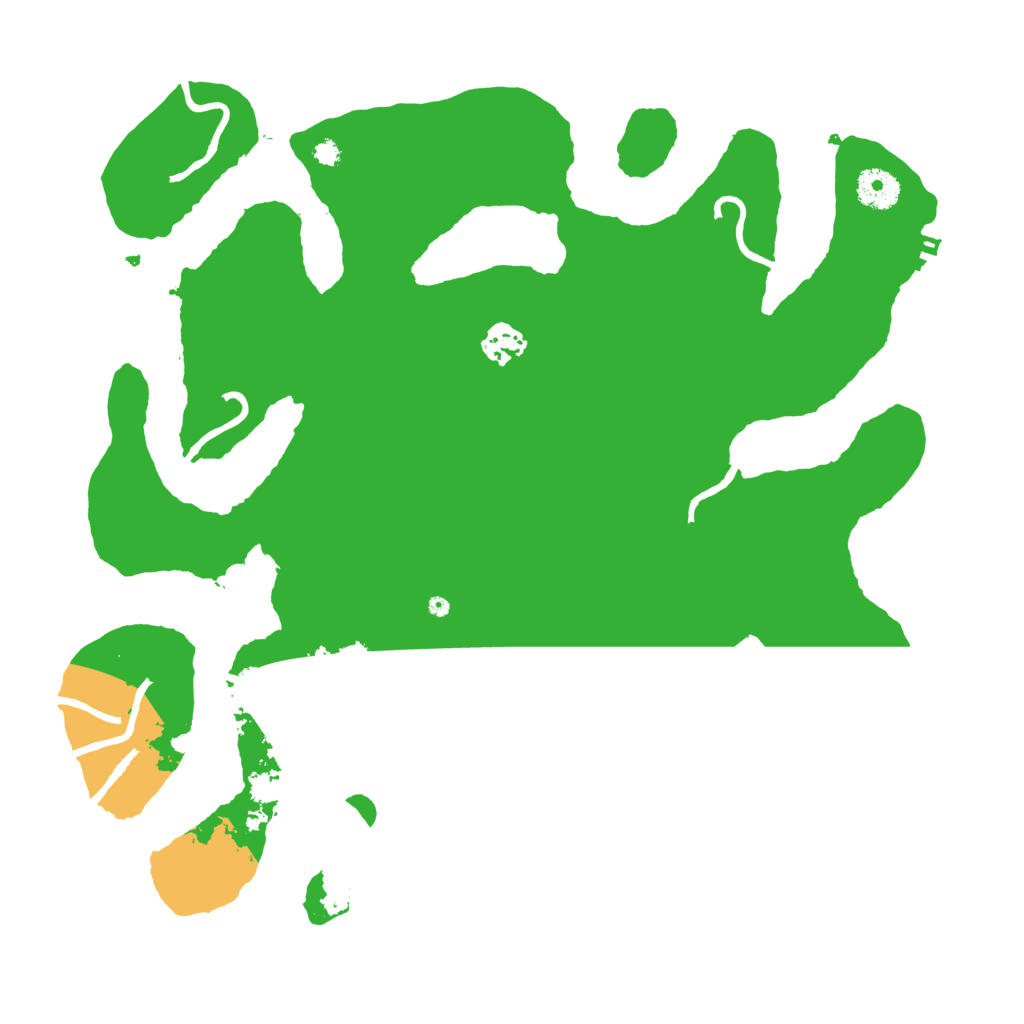 Biome Rust Map: Procedural Map, Size: 3700, Seed: 32372565