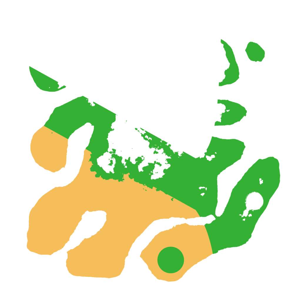 Biome Rust Map: Barren, Size: 3000, Seed: 353564