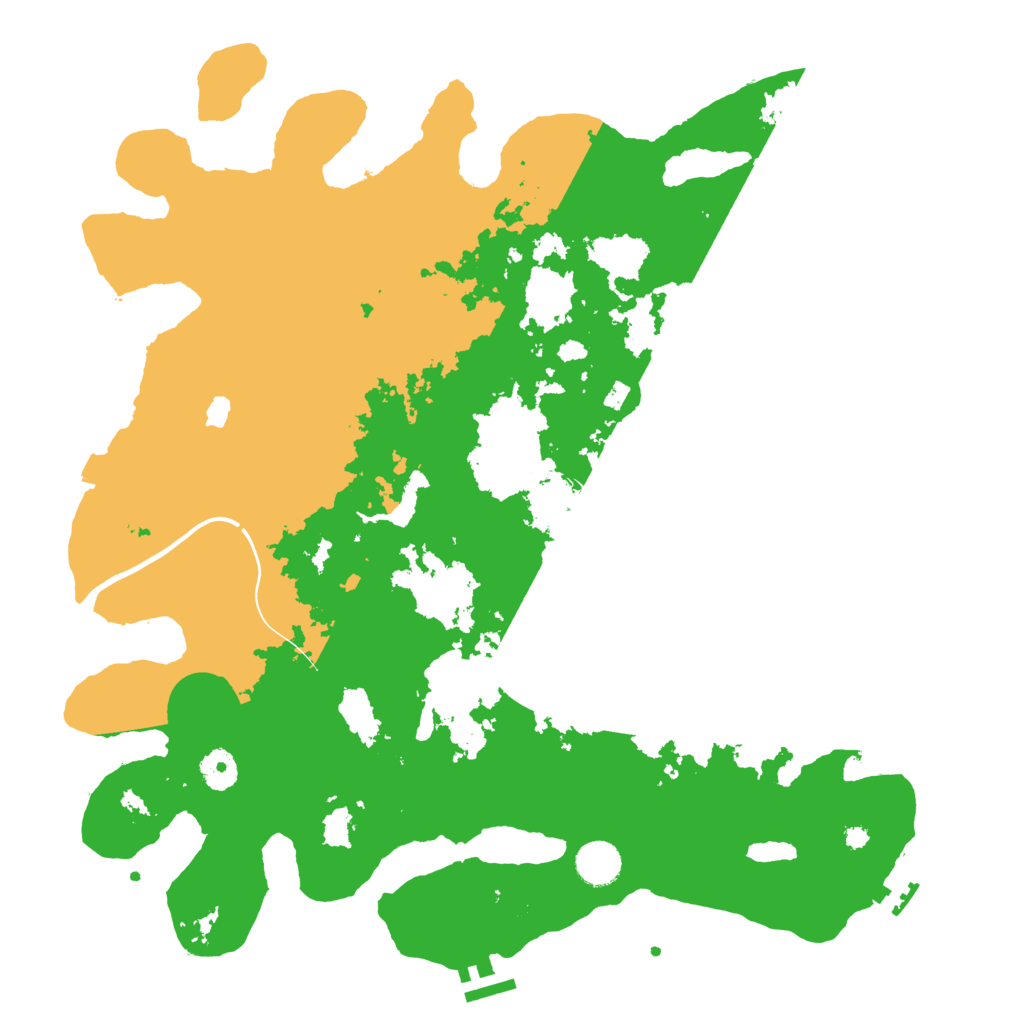 Biome Rust Map: Procedural Map, Size: 4000, Seed: 810