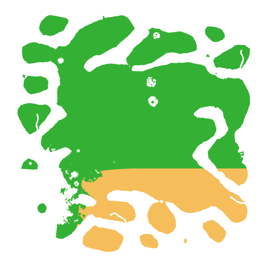 Biome Rust Map: Procedural Map, Size: 4000, Seed: 1357040101