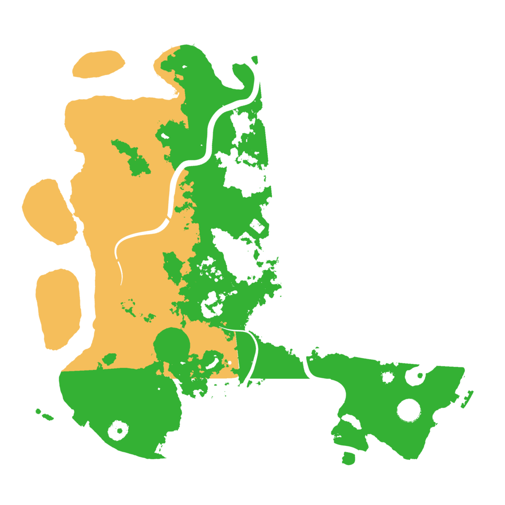 Biome Rust Map: Procedural Map, Size: 3850, Seed: 798582673