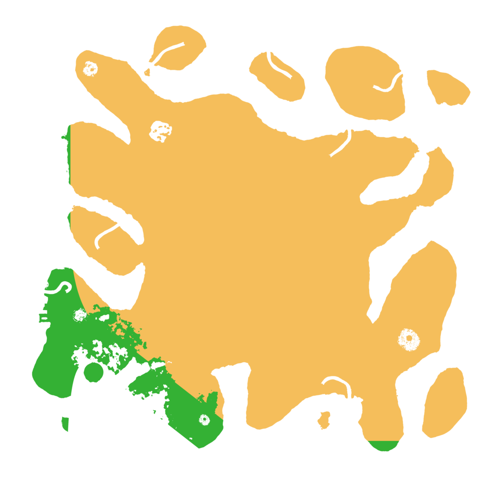 Biome Rust Map: Procedural Map, Size: 3500, Seed: 545851450