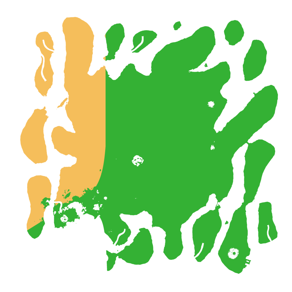 Biome Rust Map: Procedural Map, Size: 4096, Seed: 101511