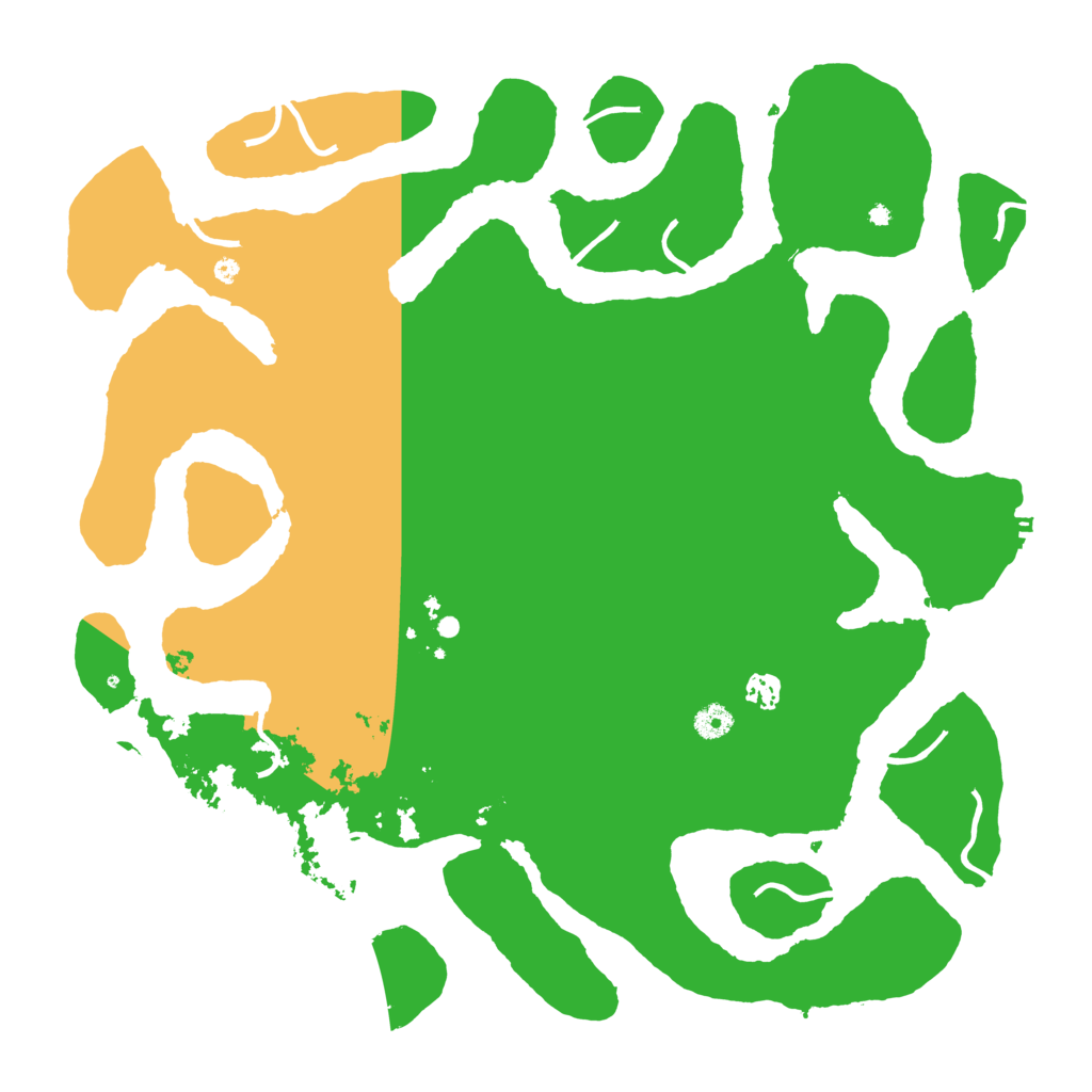 Biome Rust Map: Procedural Map, Size: 4500, Seed: 21511