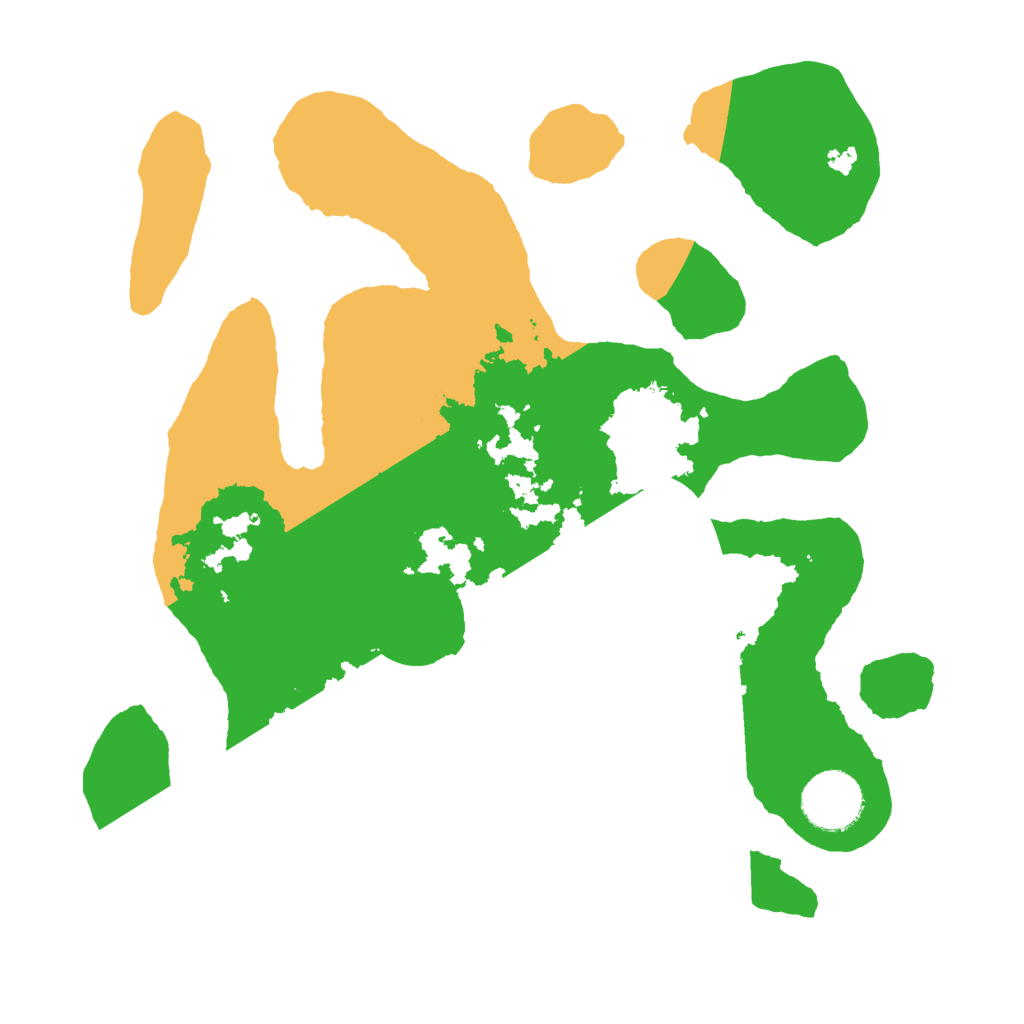 Biome Rust Map: Barren, Size: 3000, Seed: 651215