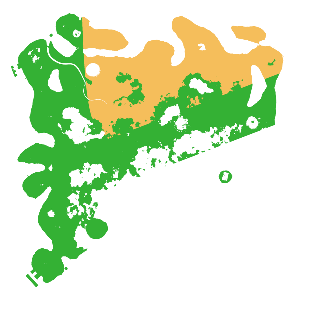 Biome Rust Map: Procedural Map, Size: 4000, Seed: 128629789