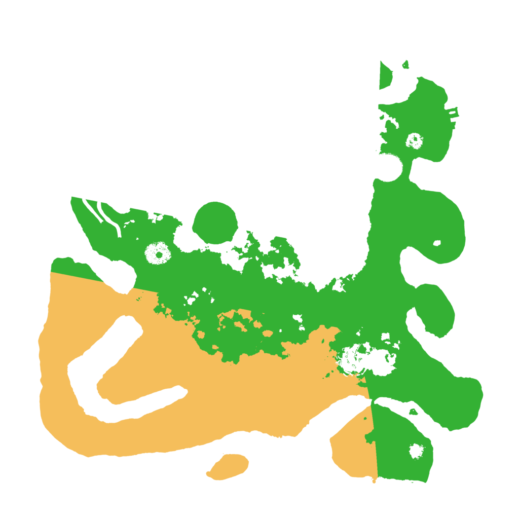 Biome Rust Map: Procedural Map, Size: 3250, Seed: 150