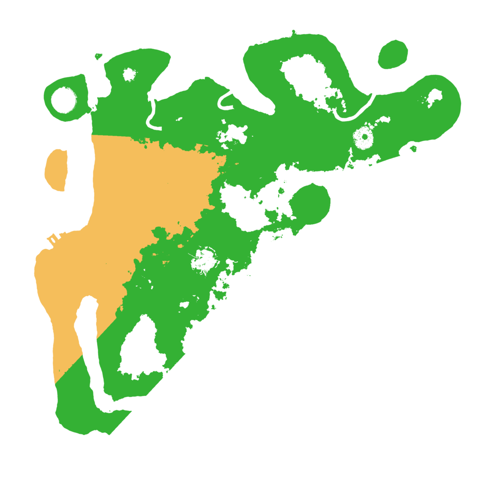 Biome Rust Map: Procedural Map, Size: 3500, Seed: 793420