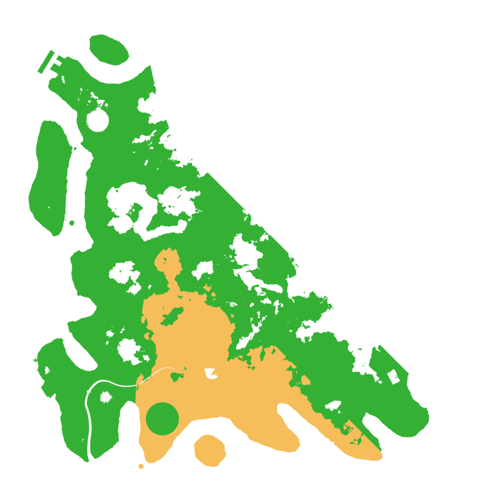 Biome Rust Map: Procedural Map, Size: 4000, Seed: 243657234