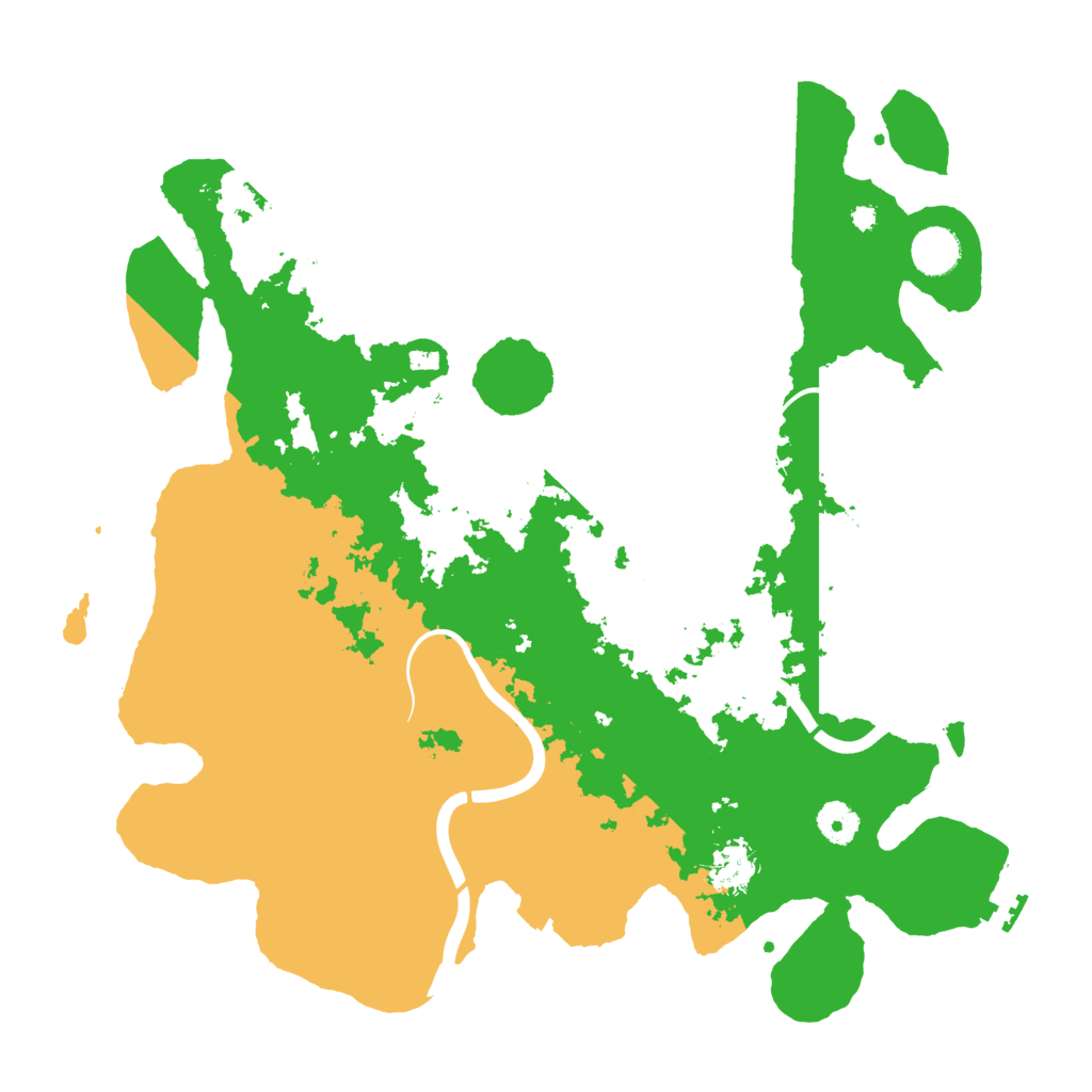 Biome Rust Map: Procedural Map, Size: 3950, Seed: 479707869