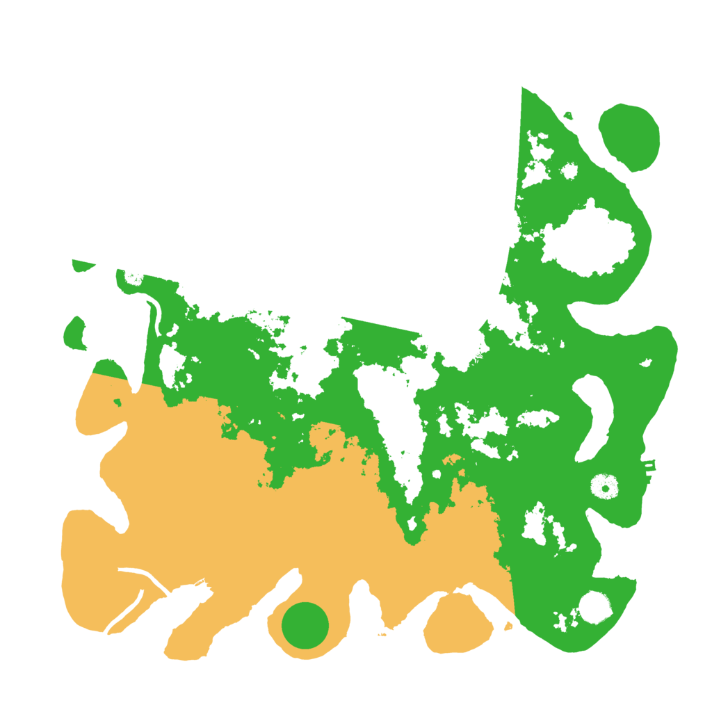 Biome Rust Map: Procedural Map, Size: 4000, Seed: 4212833