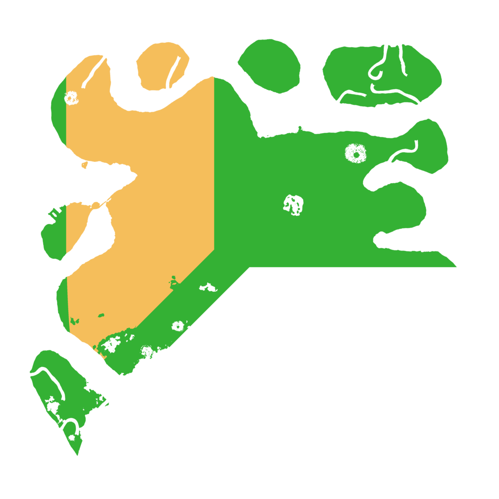 Biome Rust Map: Procedural Map, Size: 3600, Seed: 2908995