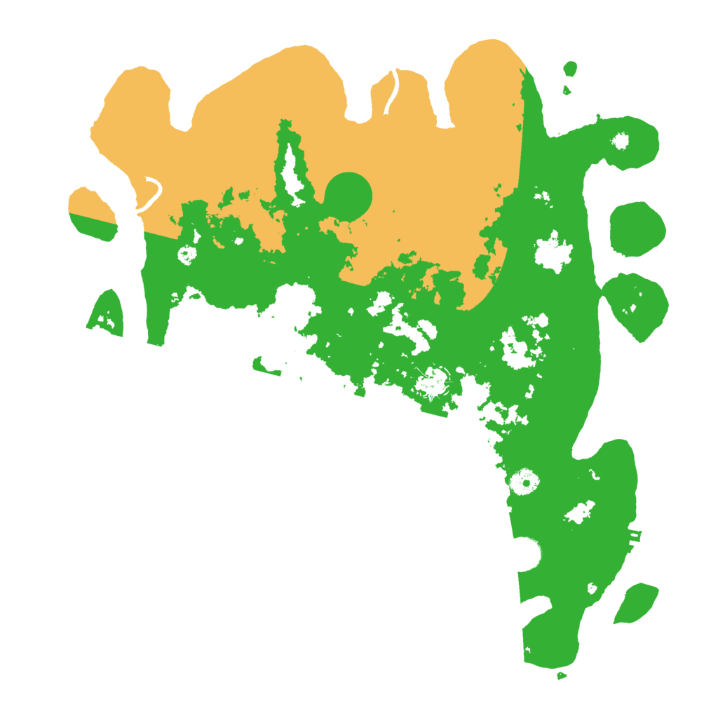 Biome Rust Map: Procedural Map, Size: 4000, Seed: 912683