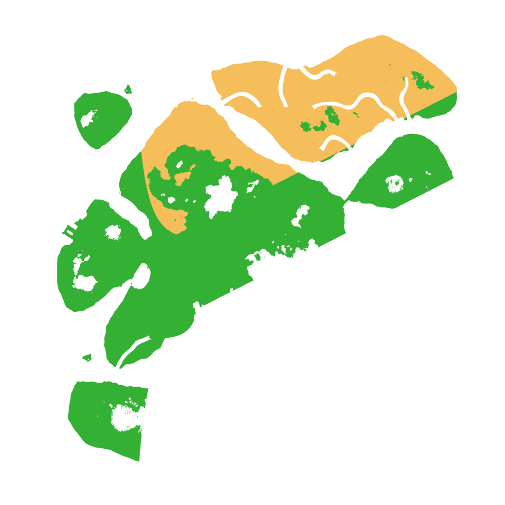 Biome Rust Map: Procedural Map, Size: 3000, Seed: 712371