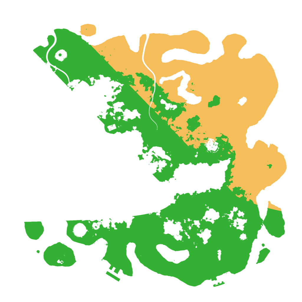 Biome Rust Map: Procedural Map, Size: 4000, Seed: 585608079