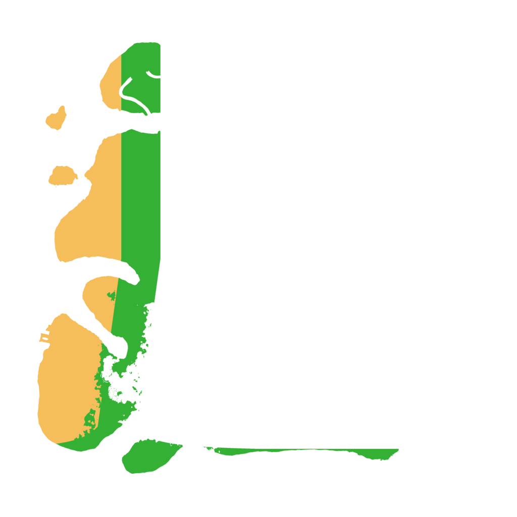 Biome Rust Map: Procedural Map, Size: 3700, Seed: 1678988493