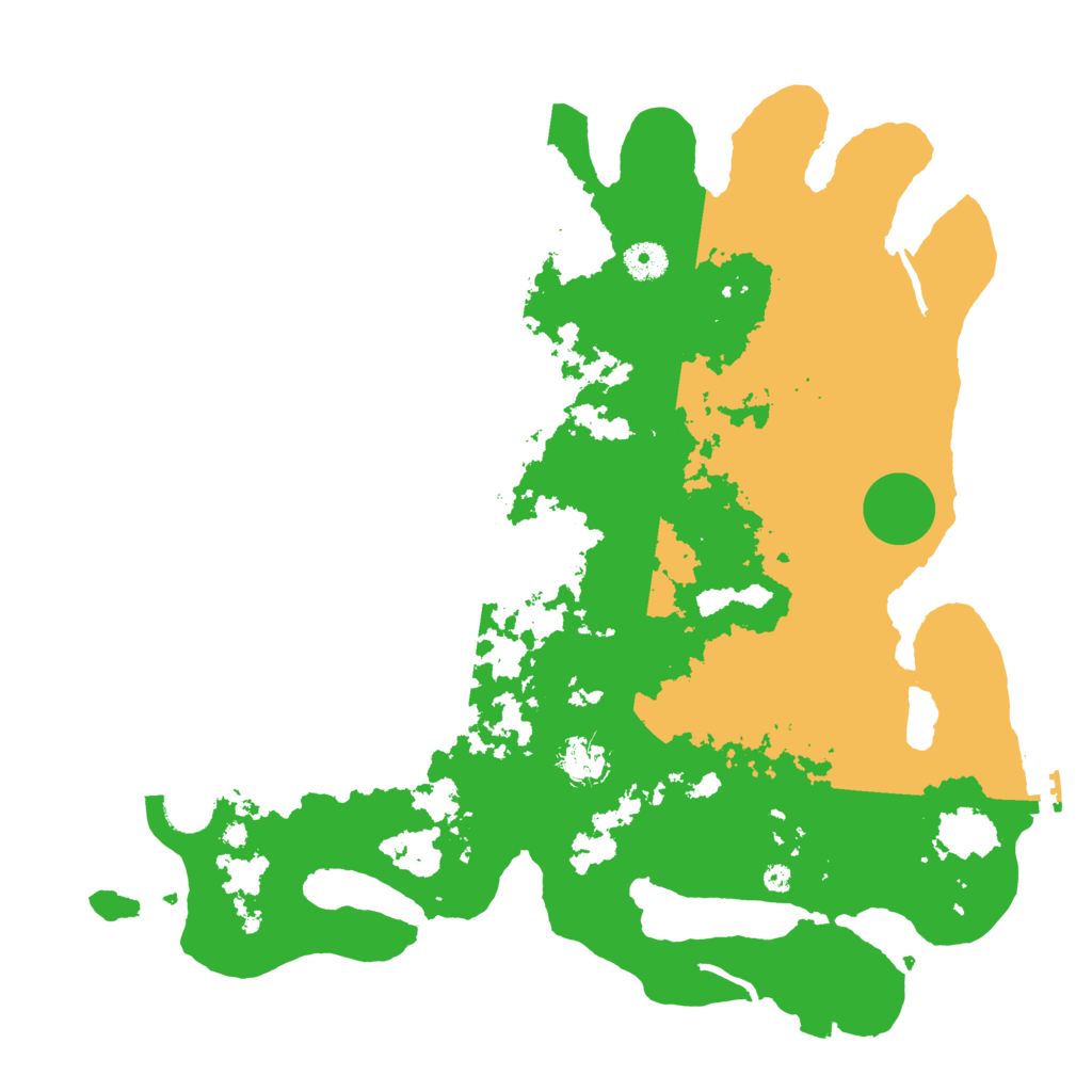 Biome Rust Map: Procedural Map, Size: 4000, Seed: 1208045644